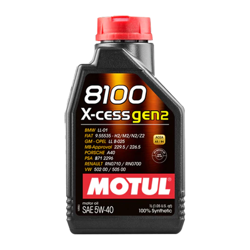 8100 X-CESS GEN2 5W40 - 1L 8100 X-CESS GEN2 5W40 - 1L